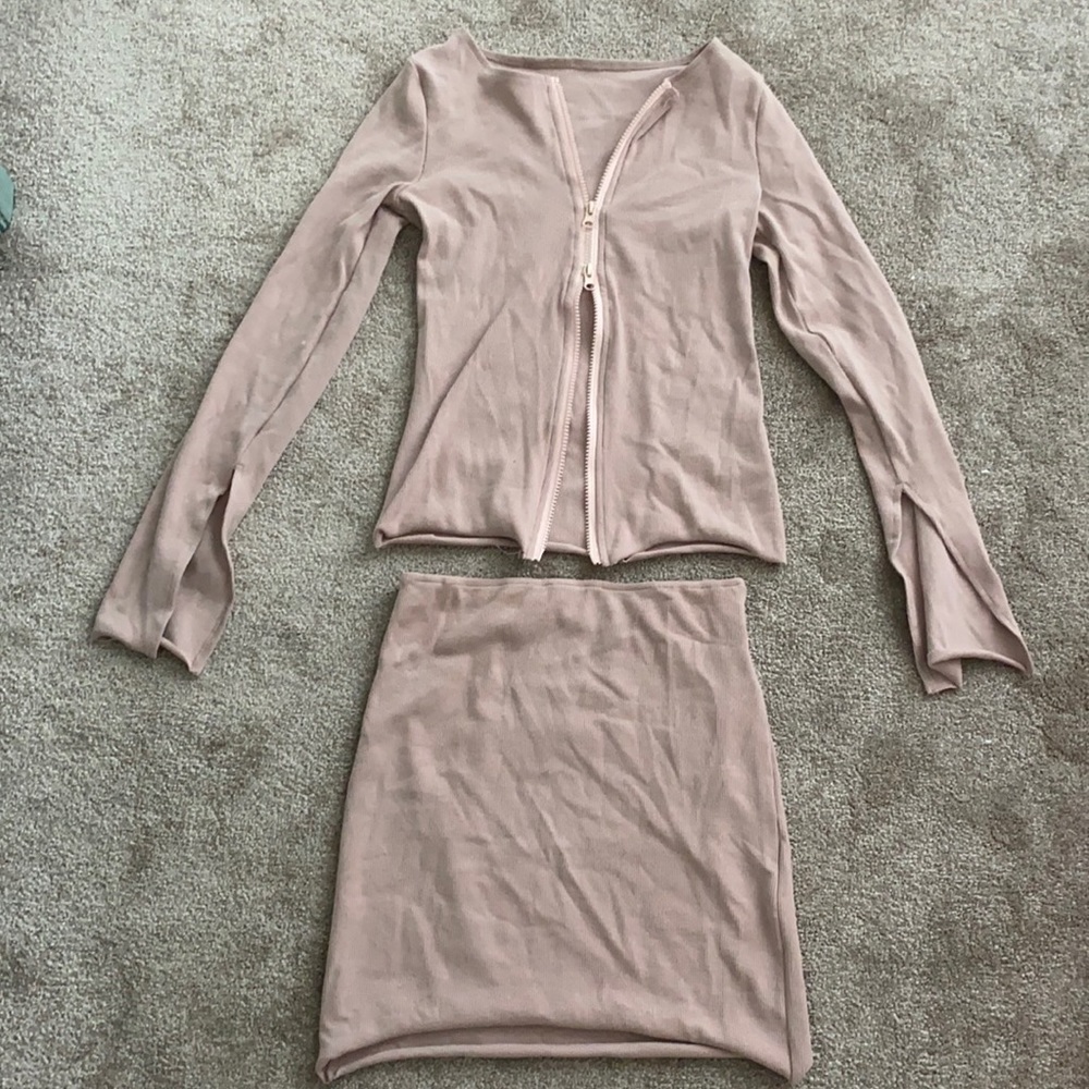 Comfy skirt set